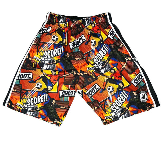 Mens Soccer Comic Attack Short