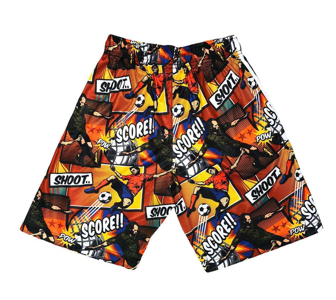 Mens Soccer Comic Attack Short