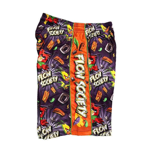 Boys Flow Fowl Attack Short Purple/Multi