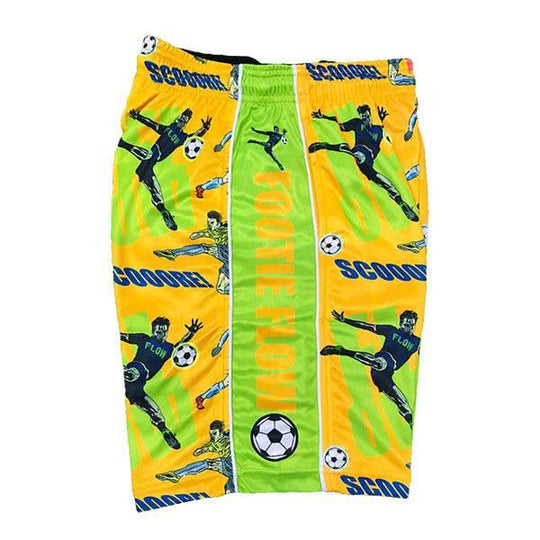 Boys Yellow Footie Flow Short