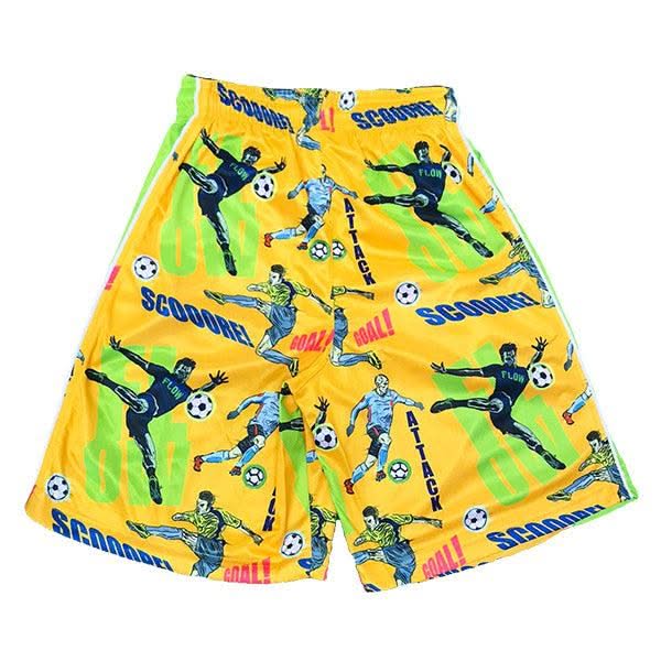 Boys Yellow Footie Flow Short