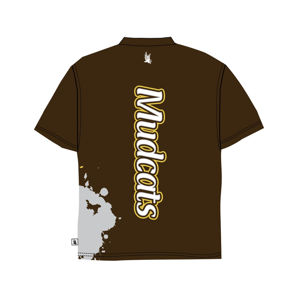 Youth & Adult Big Muddy Mudcats Brown Tee Shirt