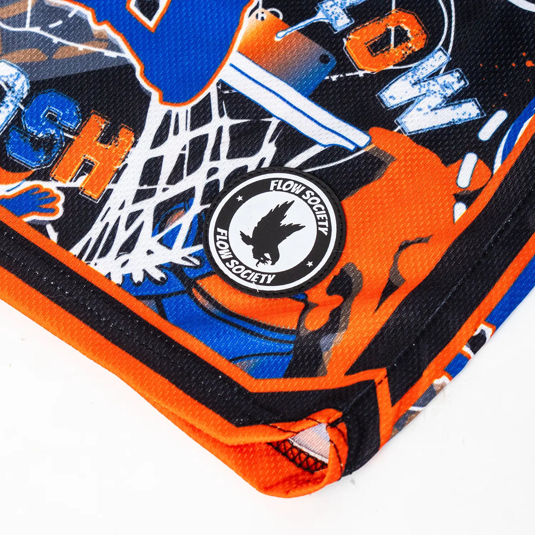 Boys Flow NY Swoosh Basketball Trim Short