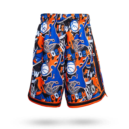 Boys Flow NY Swoosh Basketball Trim Short