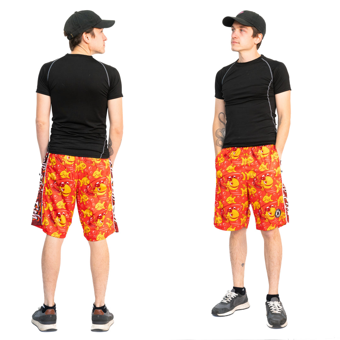Boys Gold Flow Fish Short