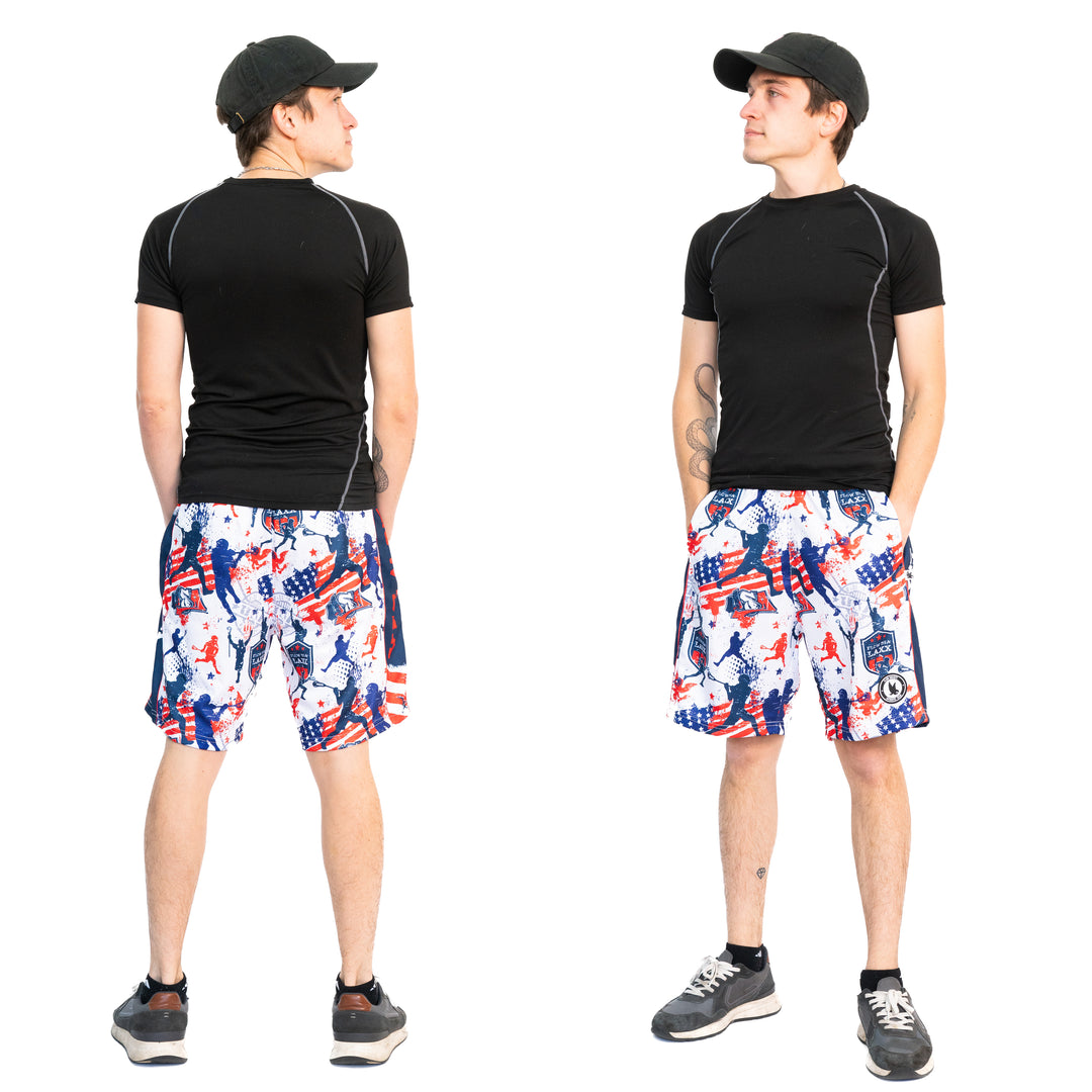 Boys Flow Laxx USA Short