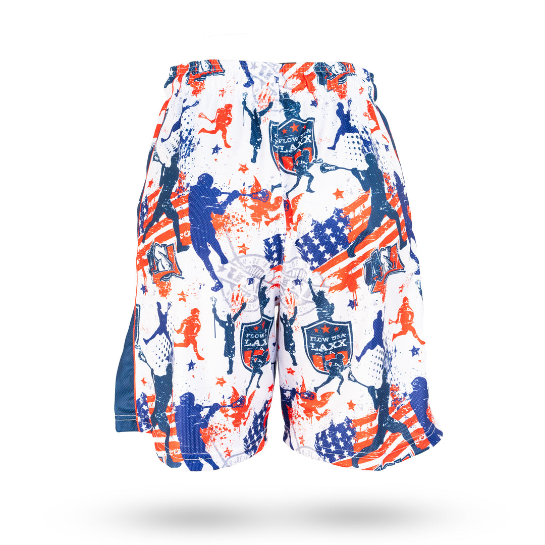 Mens Flow Laxx USA Short