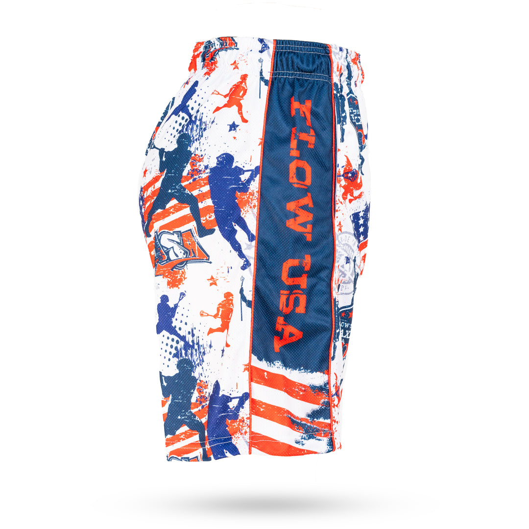 Mens Flow Laxx USA Short