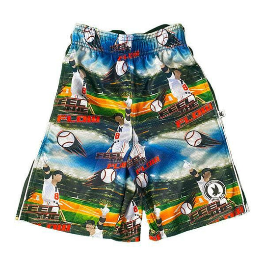 Mens Feel the Flow Baseball Shorts