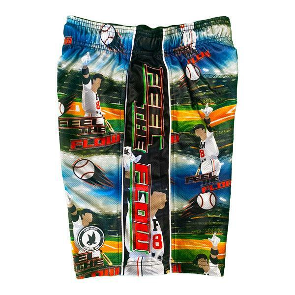 Mens Feel the Flow Baseball Shorts