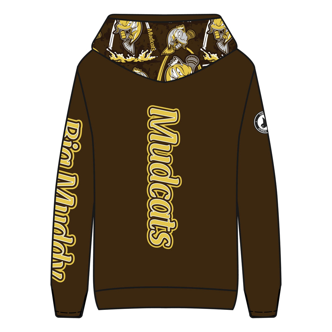 Youth & Adult Big Muddy Mudcats Brown Hoodie