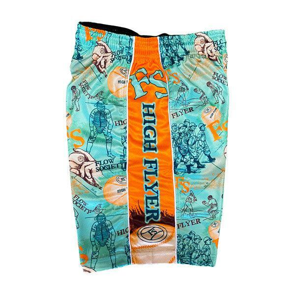 Mens Retro High Flyer Baseball Short
