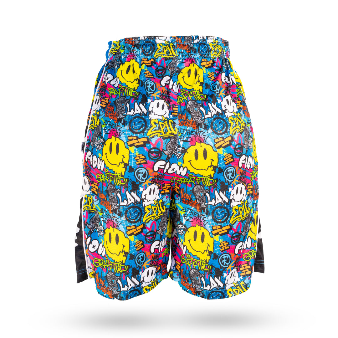 Mens Graffiti Lax Short