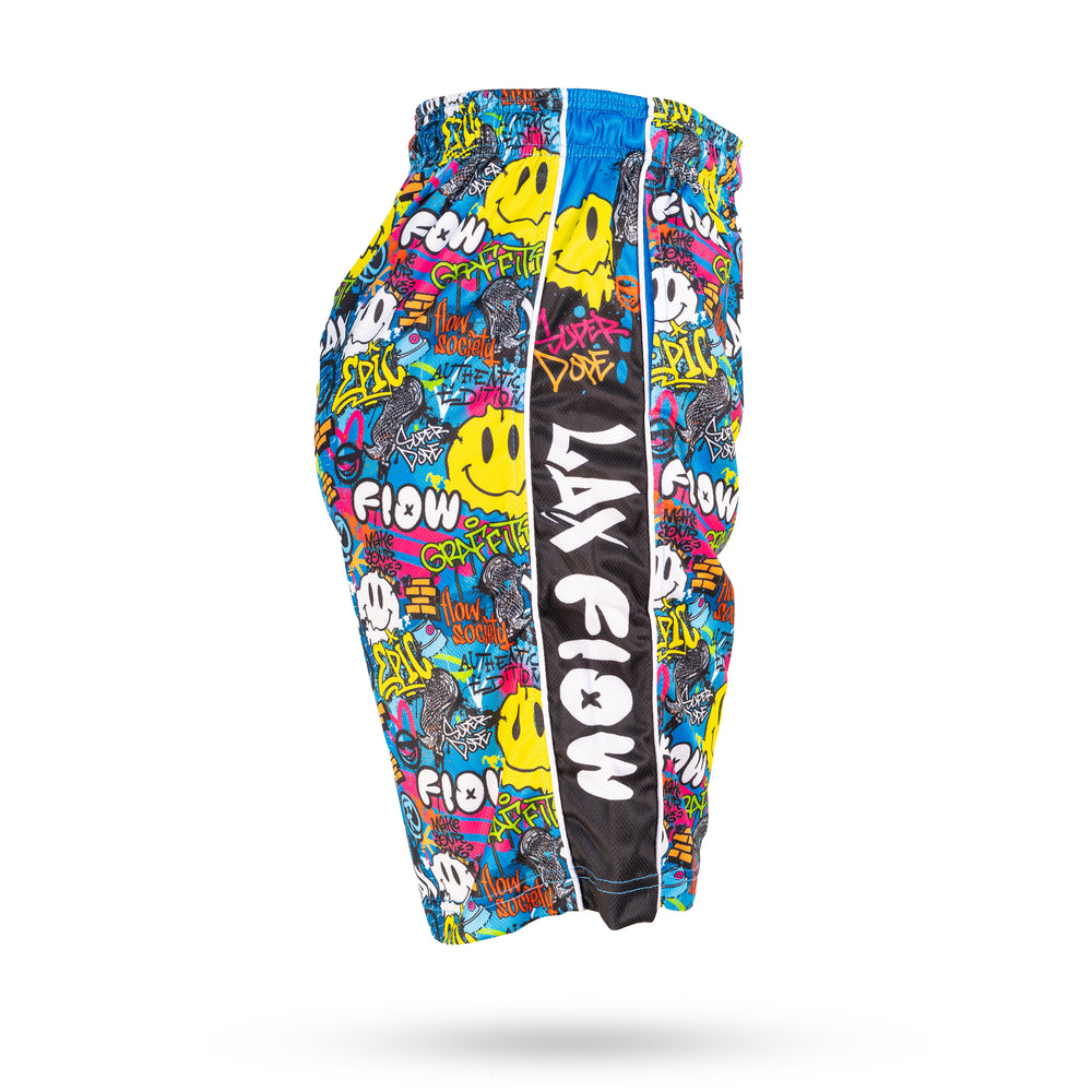 Mens Graffiti Lax Short