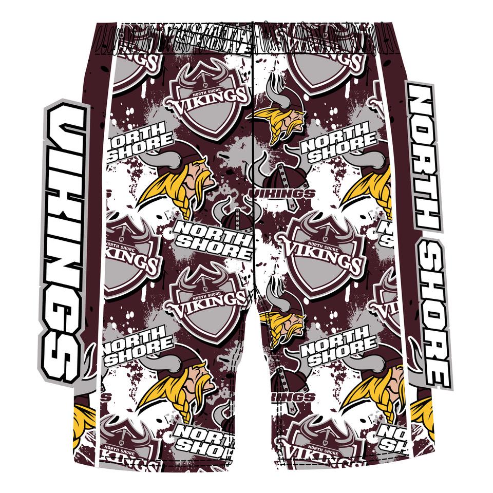 Boys & Mens North Shore Vikings Short