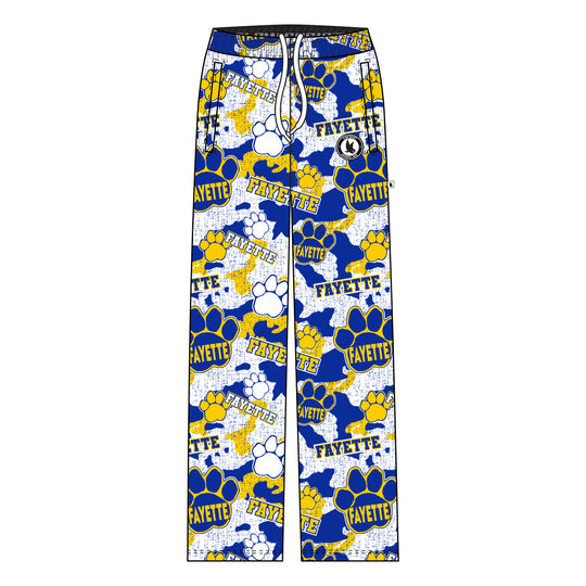 Youth & Adult Fayette Elementary Camo Lounge Pant