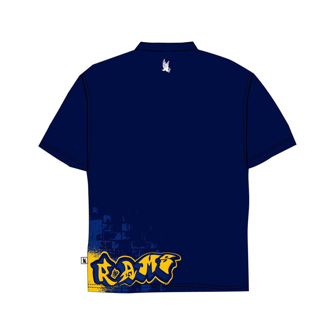 Youth & Adult Ramsey Rams Navy Tee Shirt