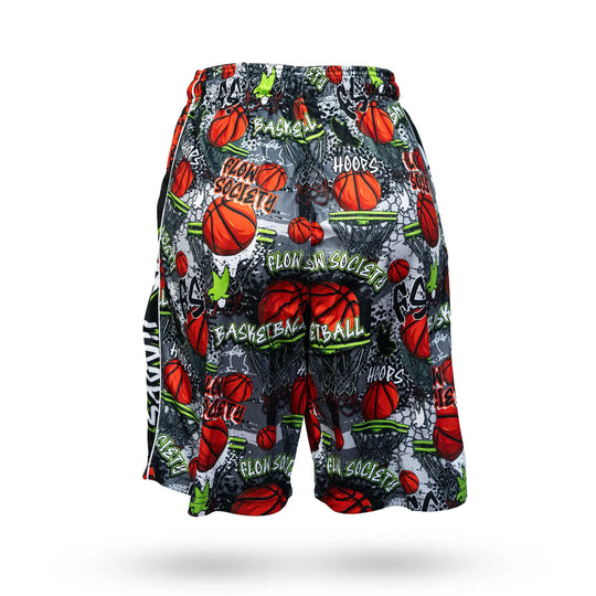 Boys Grey FS Hoops Attack Short