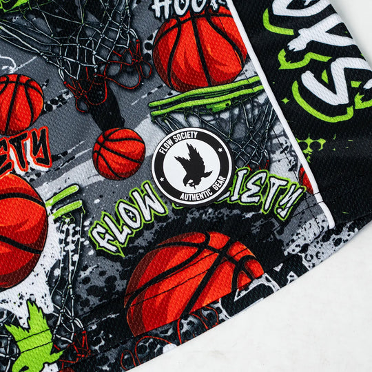 Boys Grey FS Hoops Attack Short