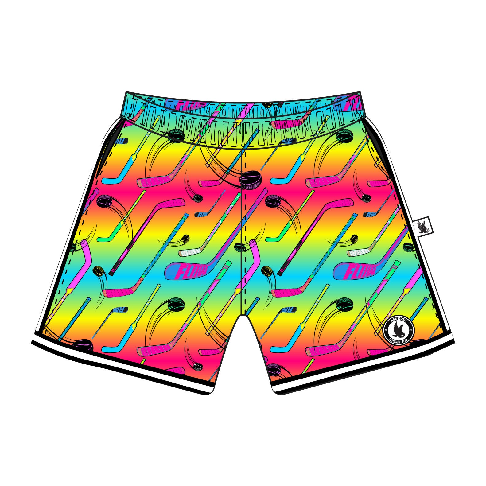 Mens Flow Hockey Sticks Short