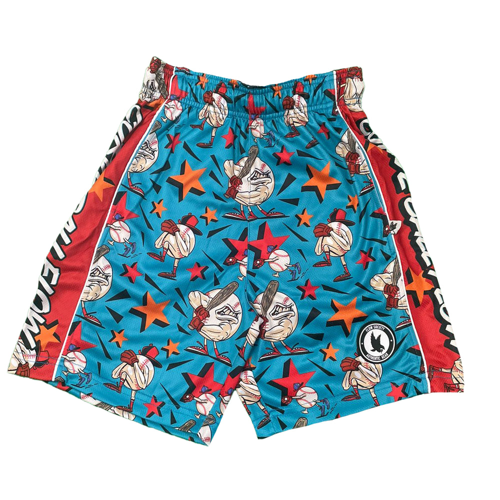 Mens Curve Ball Baseball Attack Short