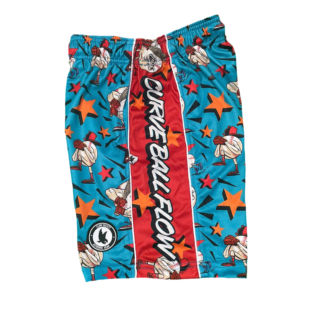 Mens Curve Ball Baseball Attack Short