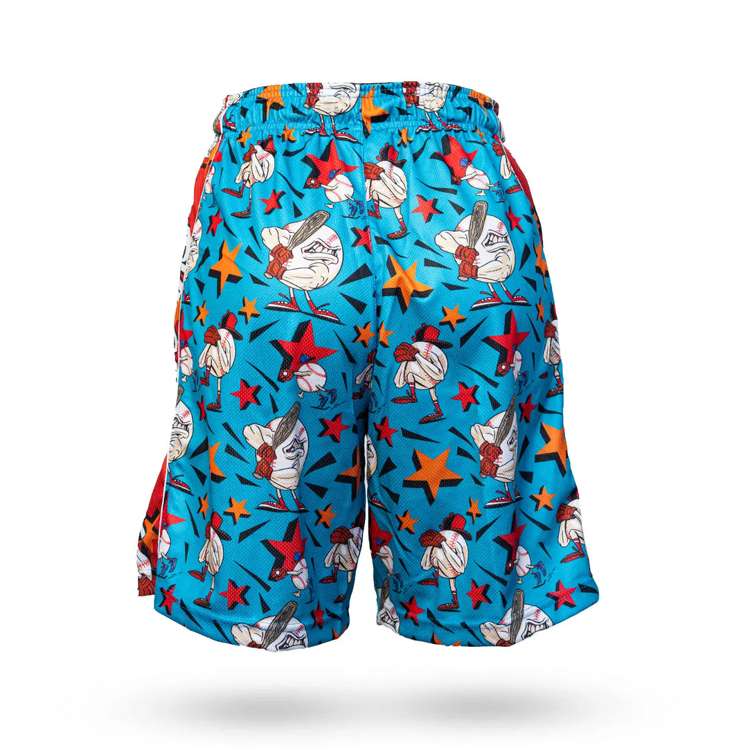 Boys Curve Ball Baseball Attack Short