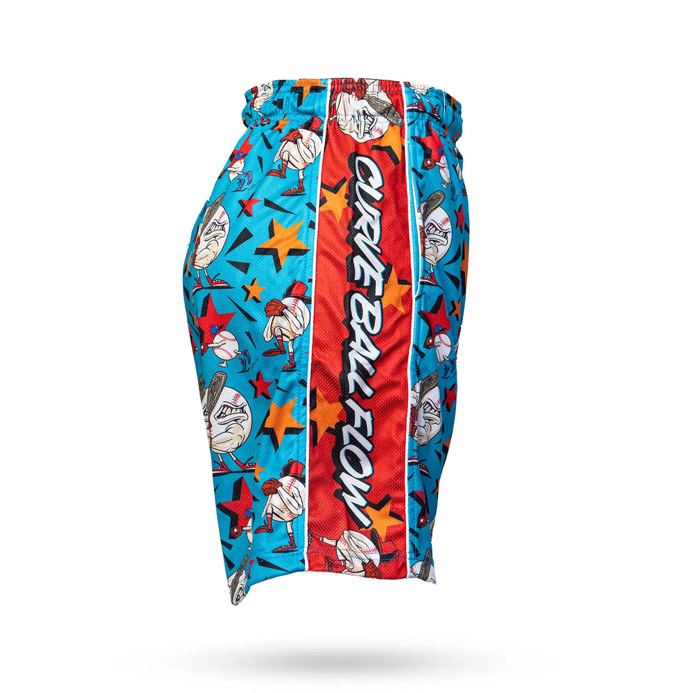 Mens Curve Ball Baseball Attack Short