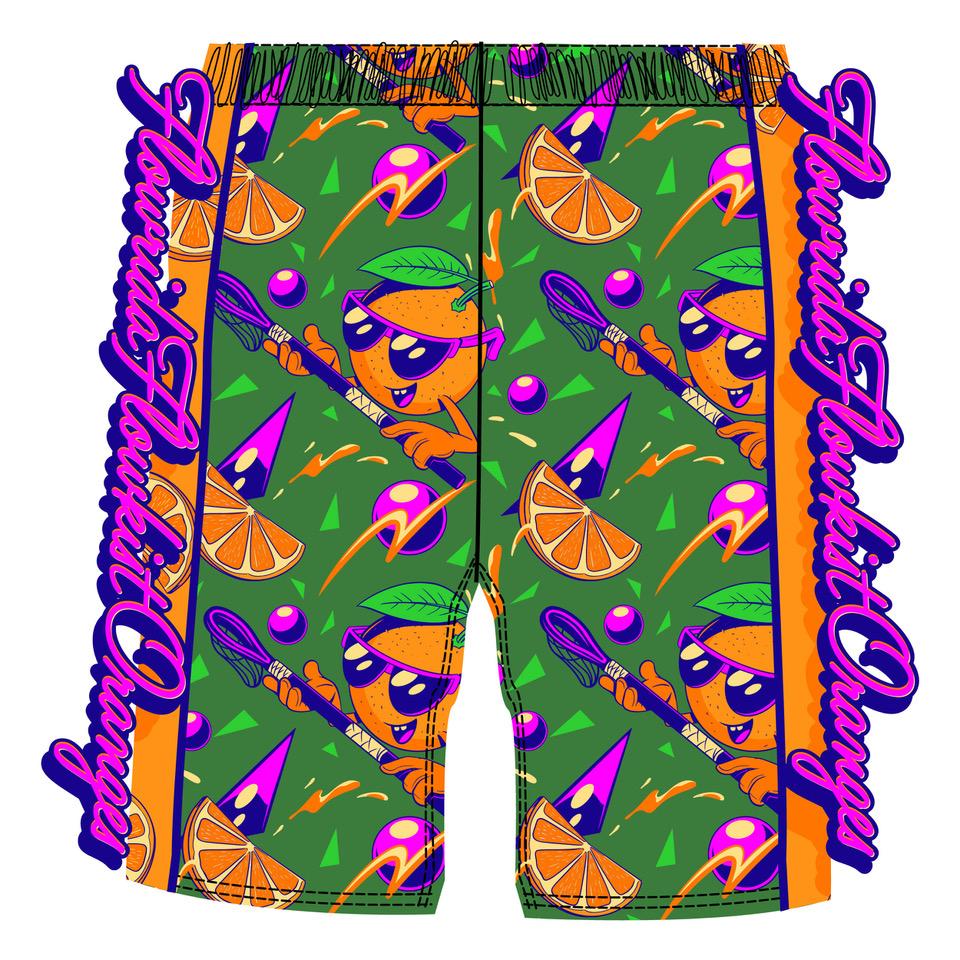 Boys Flow-rida Oranges Attack Short