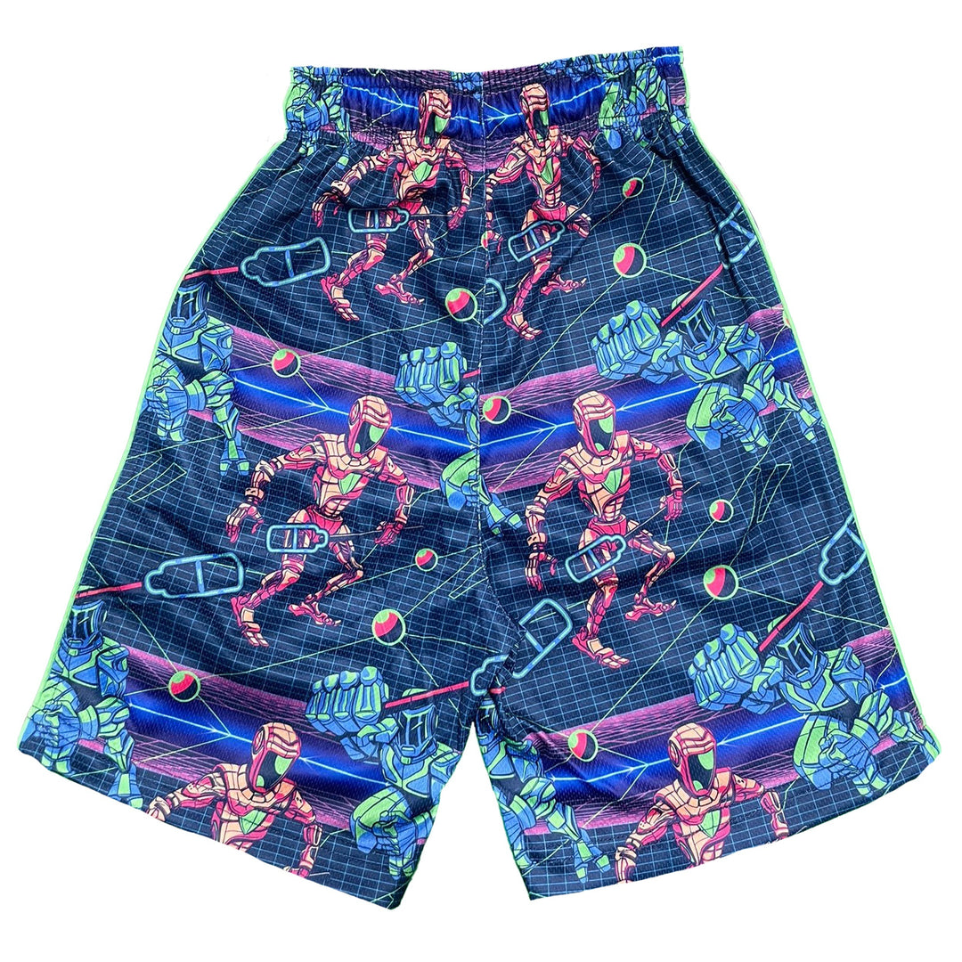 Mens Lax Robots Attack Short