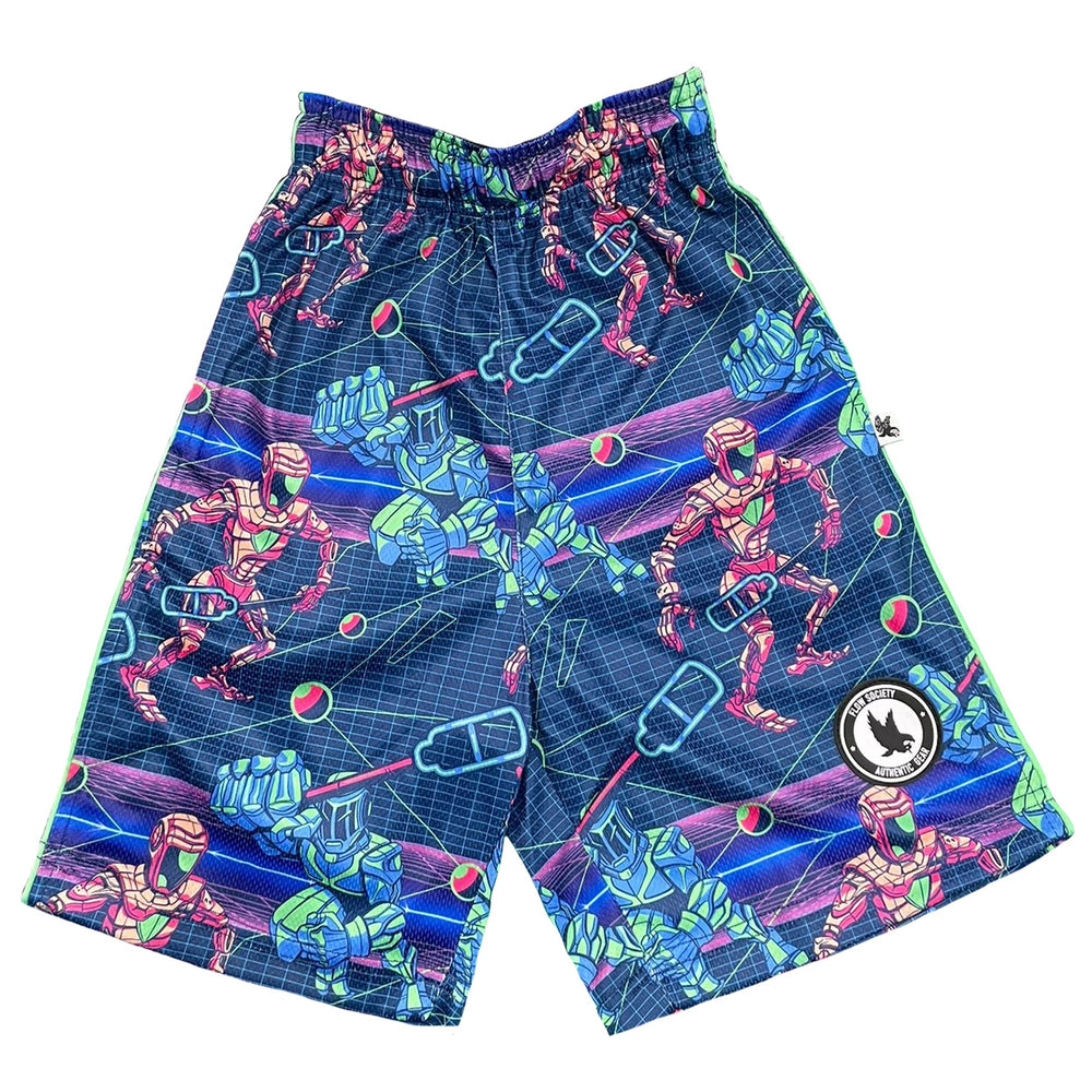 Mens Lax Robots Attack Short