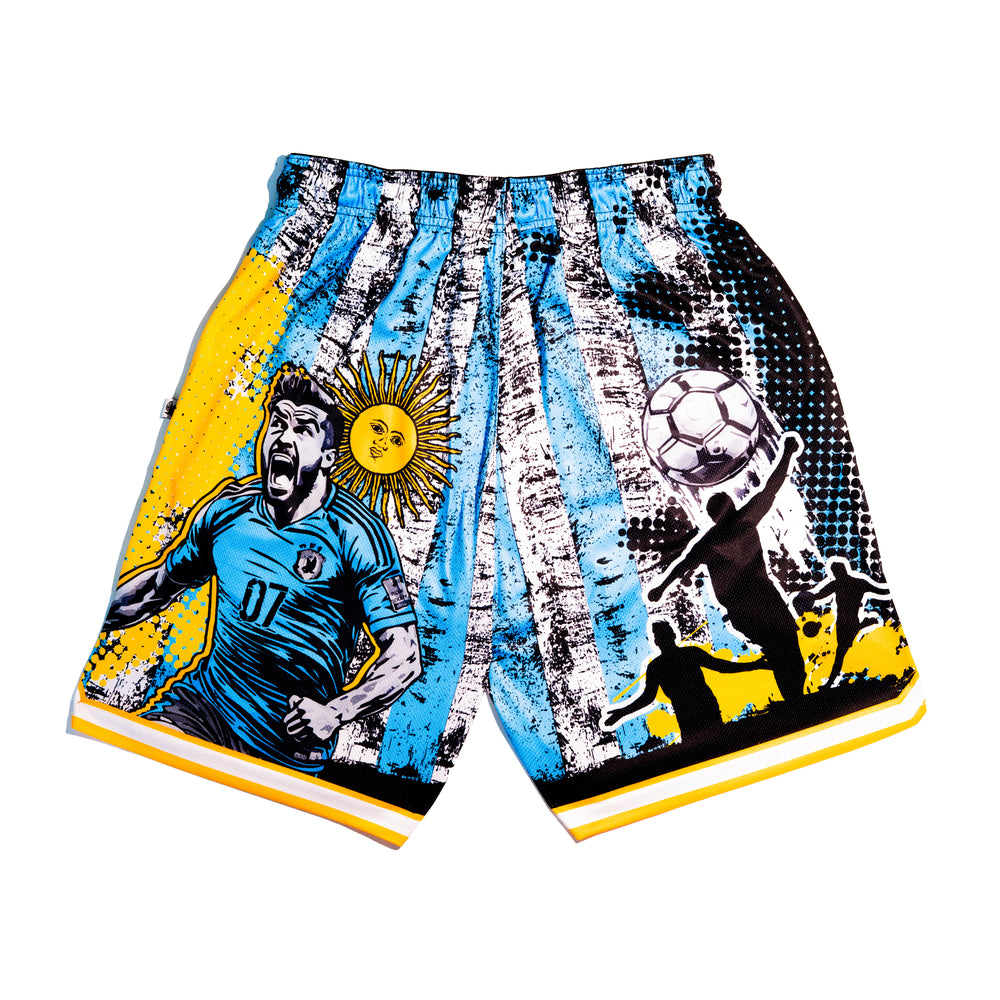 Mens Messy Soccer Short