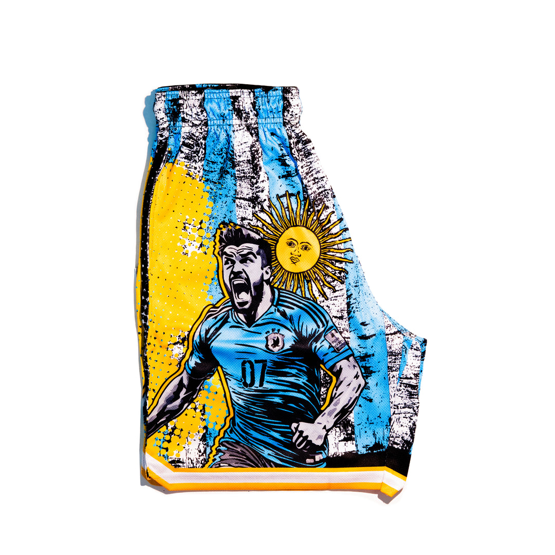 Mens Messy Soccer Short