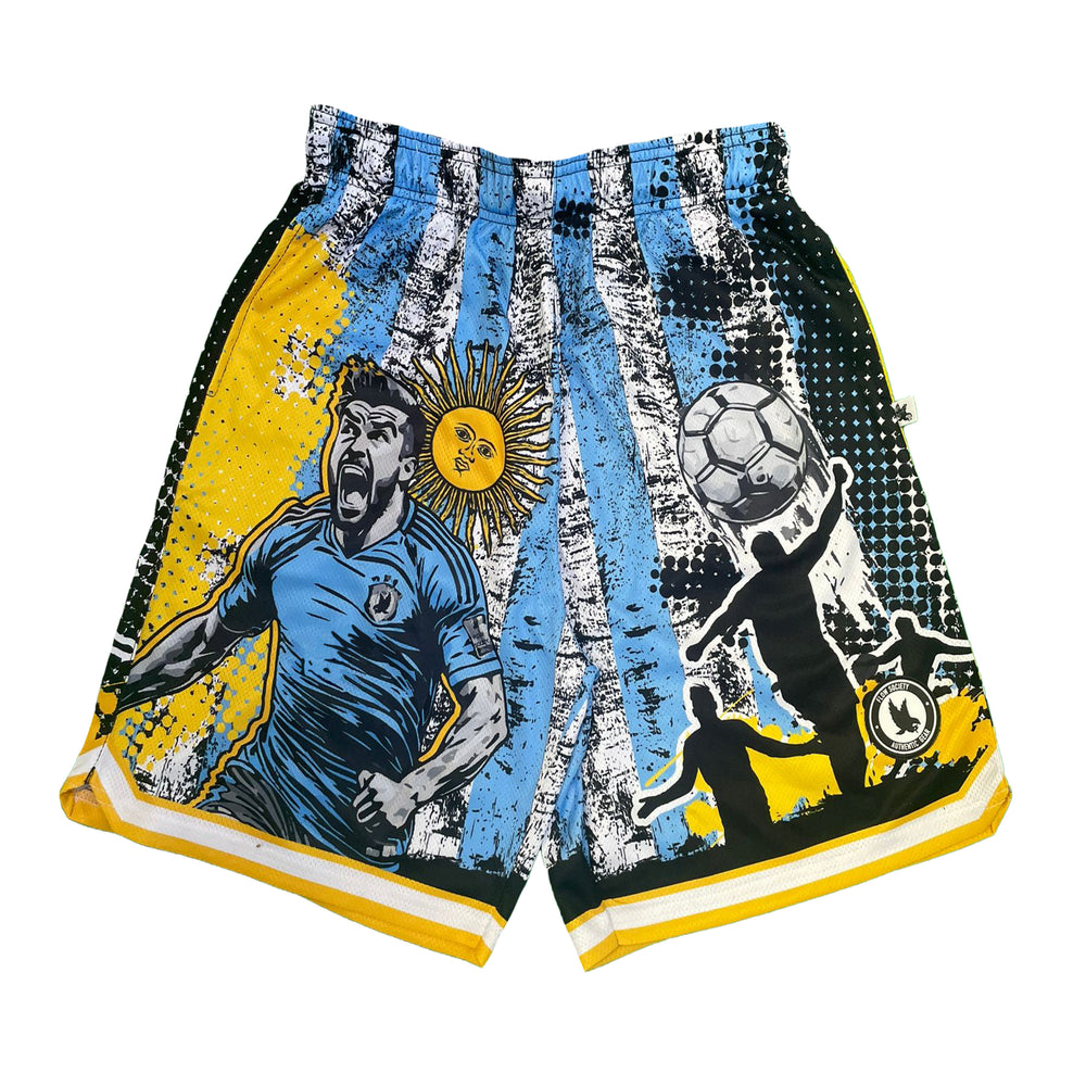 Mens Messy Soccer Short