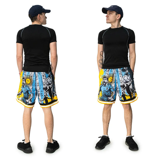 Boys Messy Soccer Short