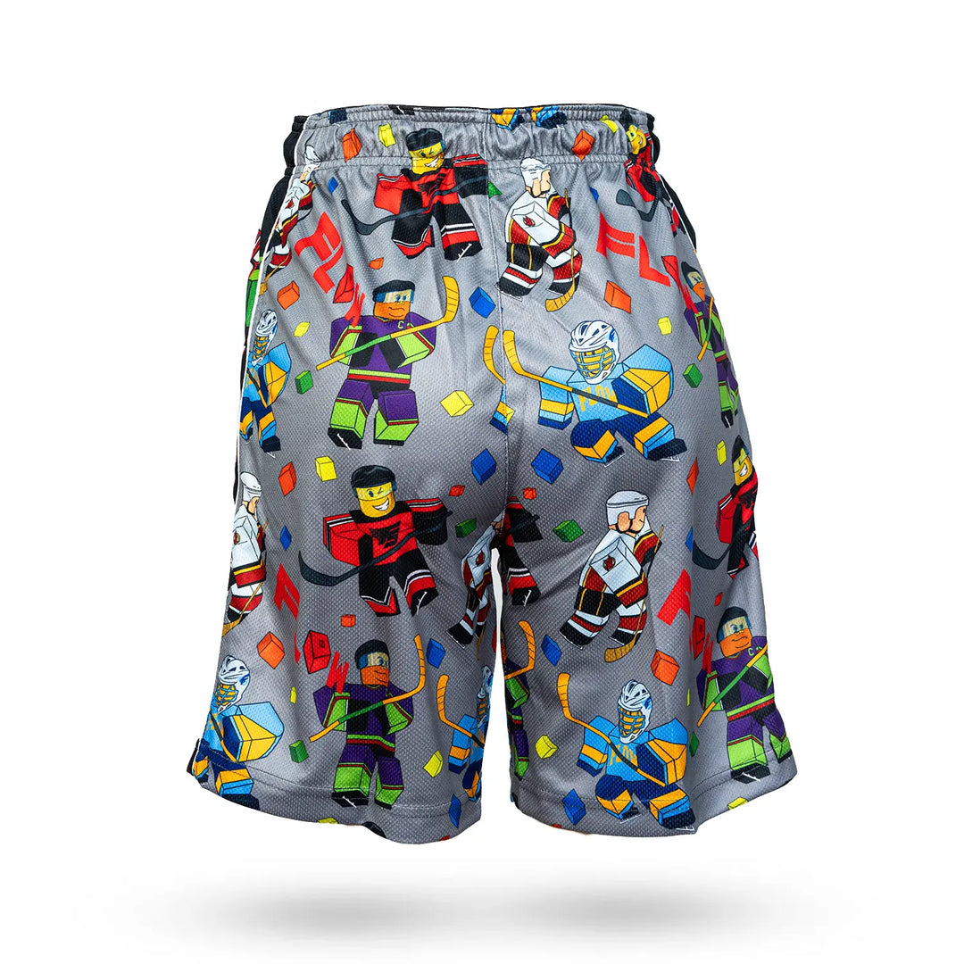 Boys Block Hockey Short
