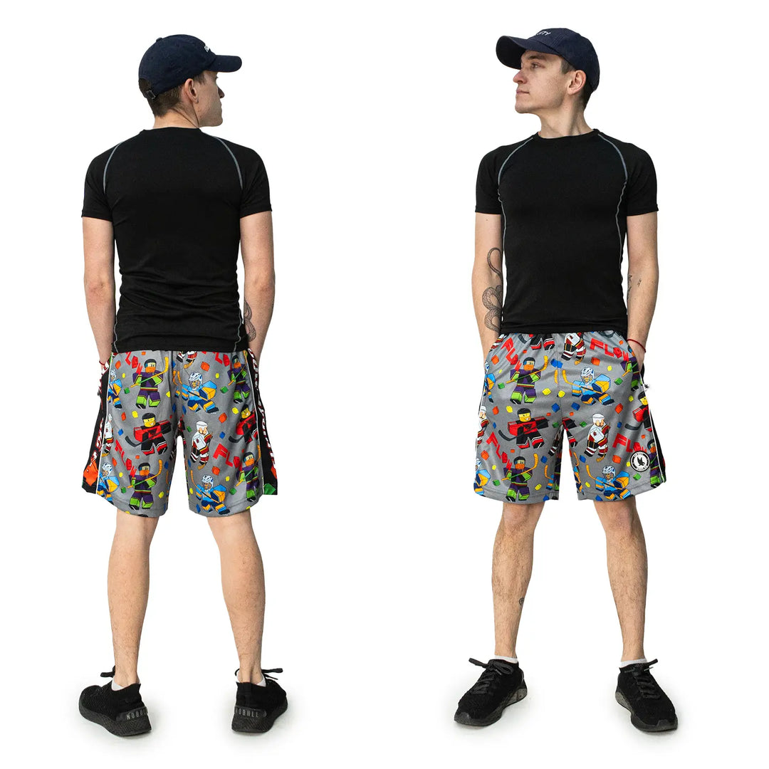 Boys Block Hockey Short