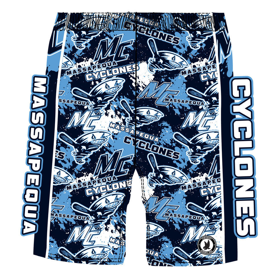 Boys & Mens Massapequa Cyclones Baseball Short