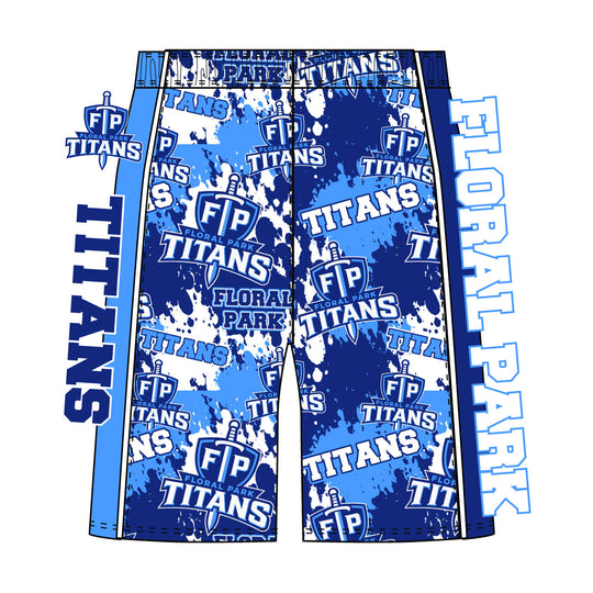 Boys & Mens Floral Park Titans Short - 2 lengths