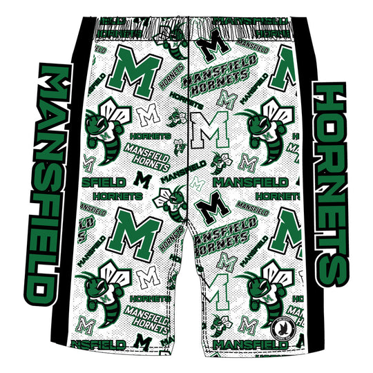 Boys & Mens Mansfield Hornets Short White