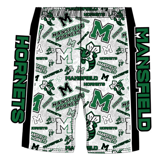 Boys & Mens Mansfield Hornets Short White
