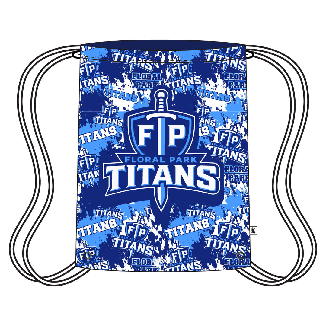 Floral Park Titans Drawsting Bag