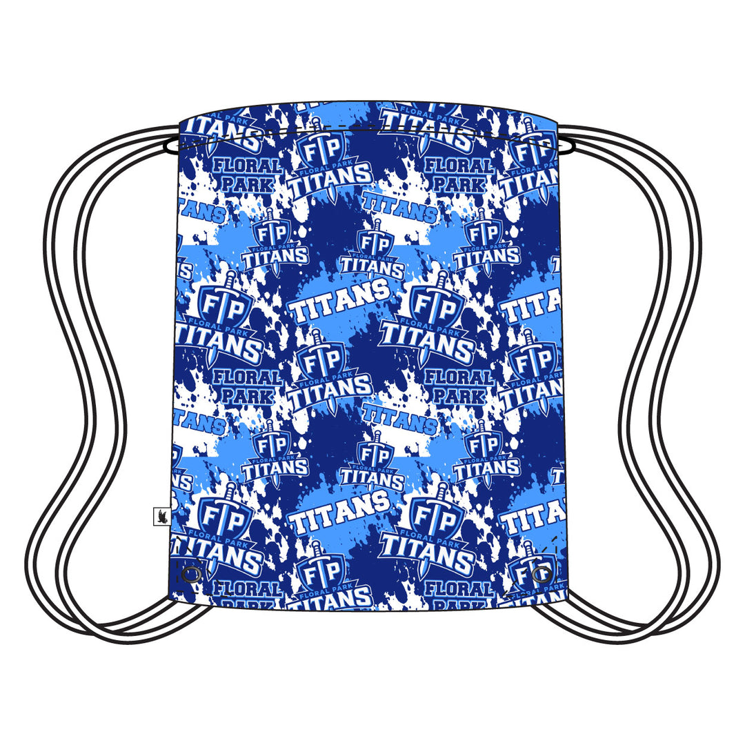 Floral Park Titans Drawsting Bag