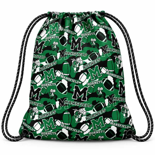 Mansfield Hornets Football Drawstring Bag