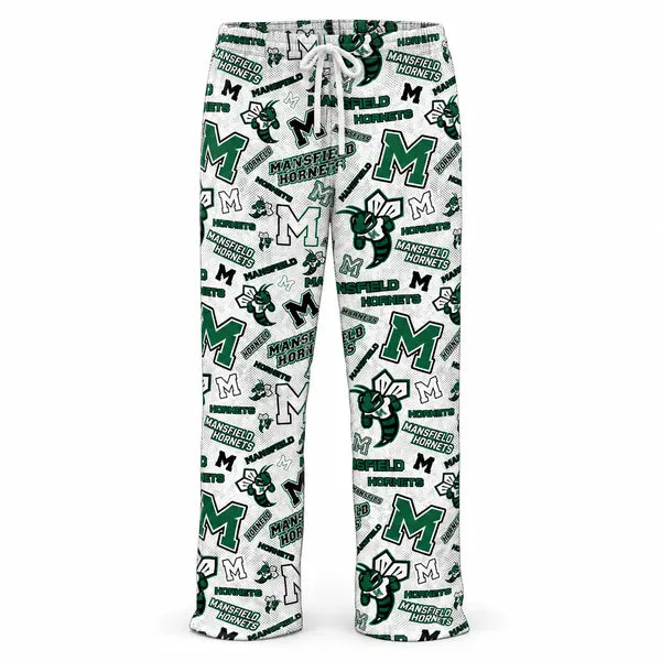 Youth & Adult Mansfield Hornets Lounge Pant - 2 material options