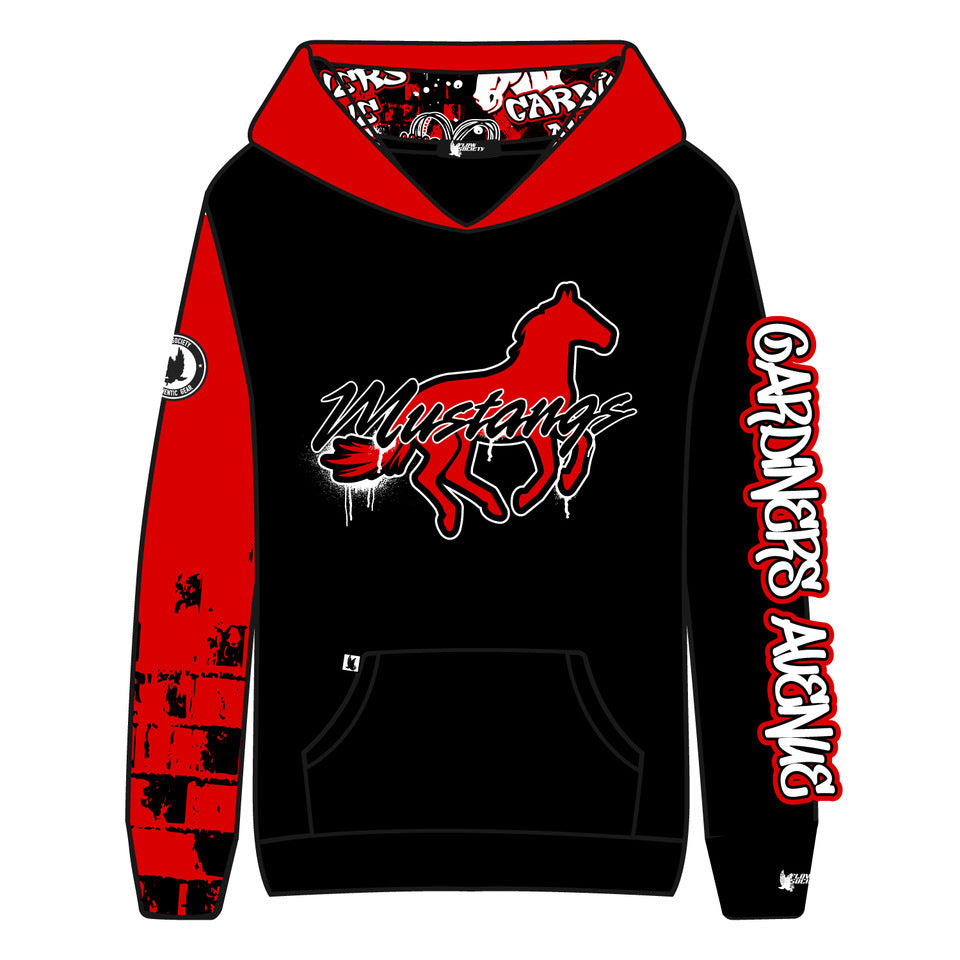 Youth & Adult Gardiners Avenue Mustang Hoodie