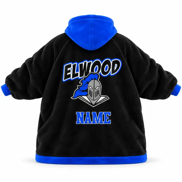 Youth & Adult Harley Ave Elwood Knights Blanket Hoodie