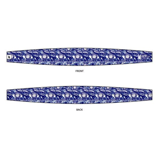 Youth East Broadway Polar Bears Splatter Print Headband