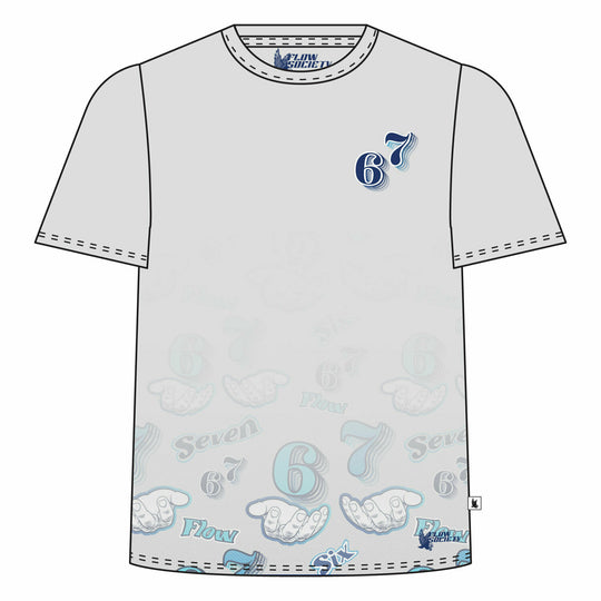 Youth & Adult 6 7 Meme Handshake Tee Shirt