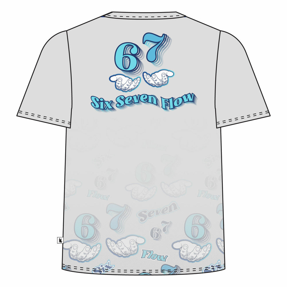 Youth & Adult 6 7 Meme Handshake Tee Shirt